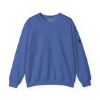 Adult- "Salty AF" (Front) "Old Lyme New Tan" (Back)- with Flag -Unisex Crewneck