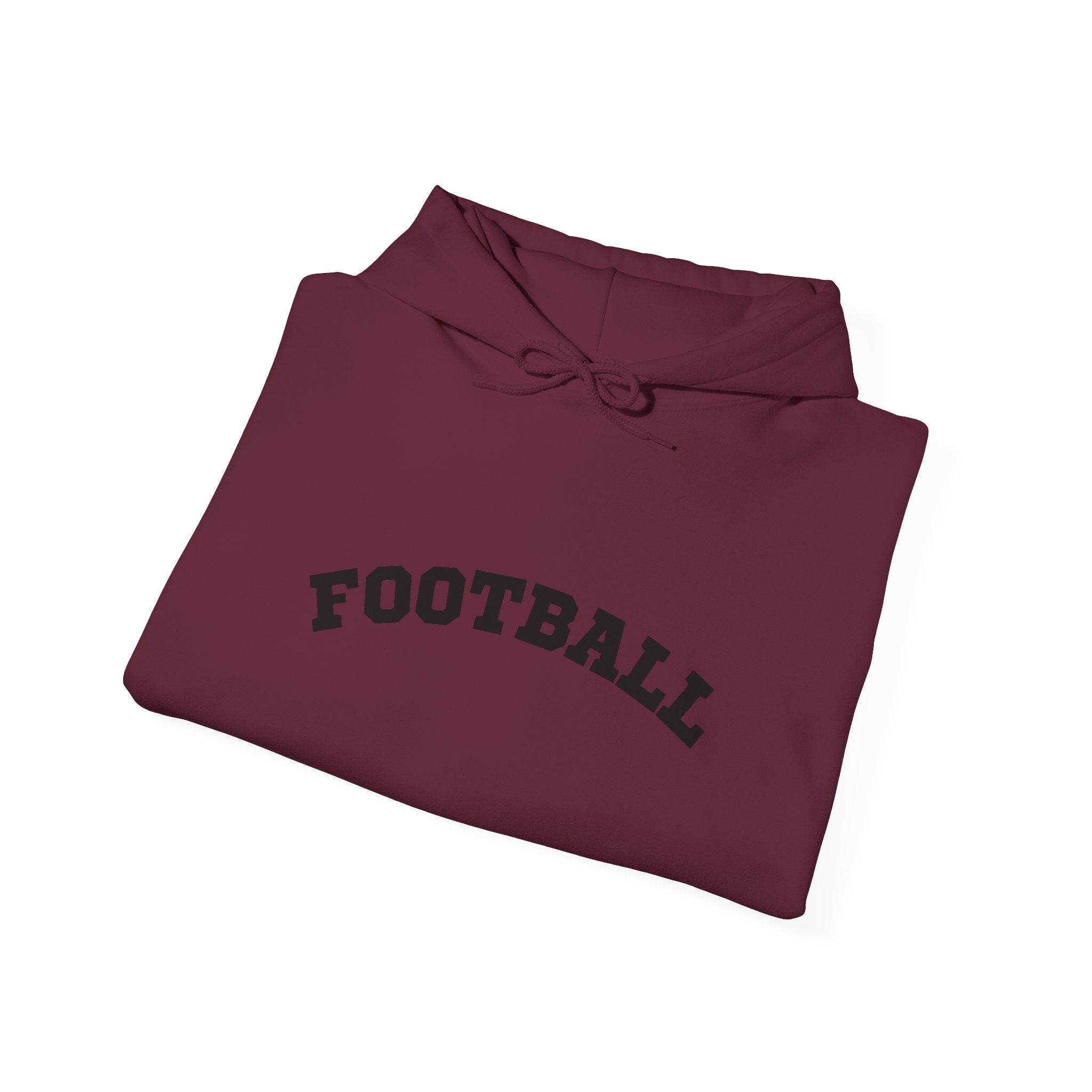 Adult Unisex Hoodie - "Football"  Cozy Sweatshirt for Fans or Parents, Unisex Sports Apparel, Perfect Gift for Game Day, Casual Wear for Athletes