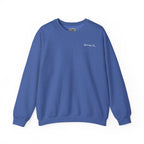 Adult- "Return To" (Front) - "Old Saybrook" (Back) -White Writing -Unisex Crewneck Sweatshirt