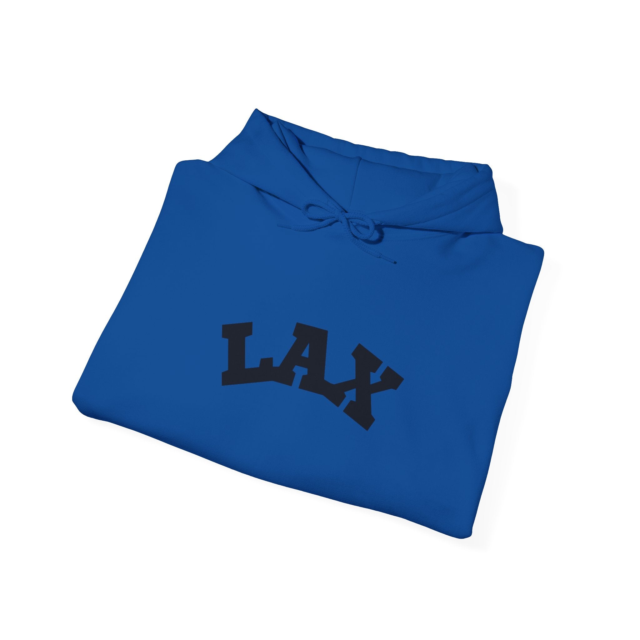 Adult Unisex Hoodie - "LAX" -Choose Your Color-Cozy Sweatshirt for Fans or Parents, Unisex Sports Apparel, Perfect Gift for Game Day, Casual Wear for Athletes