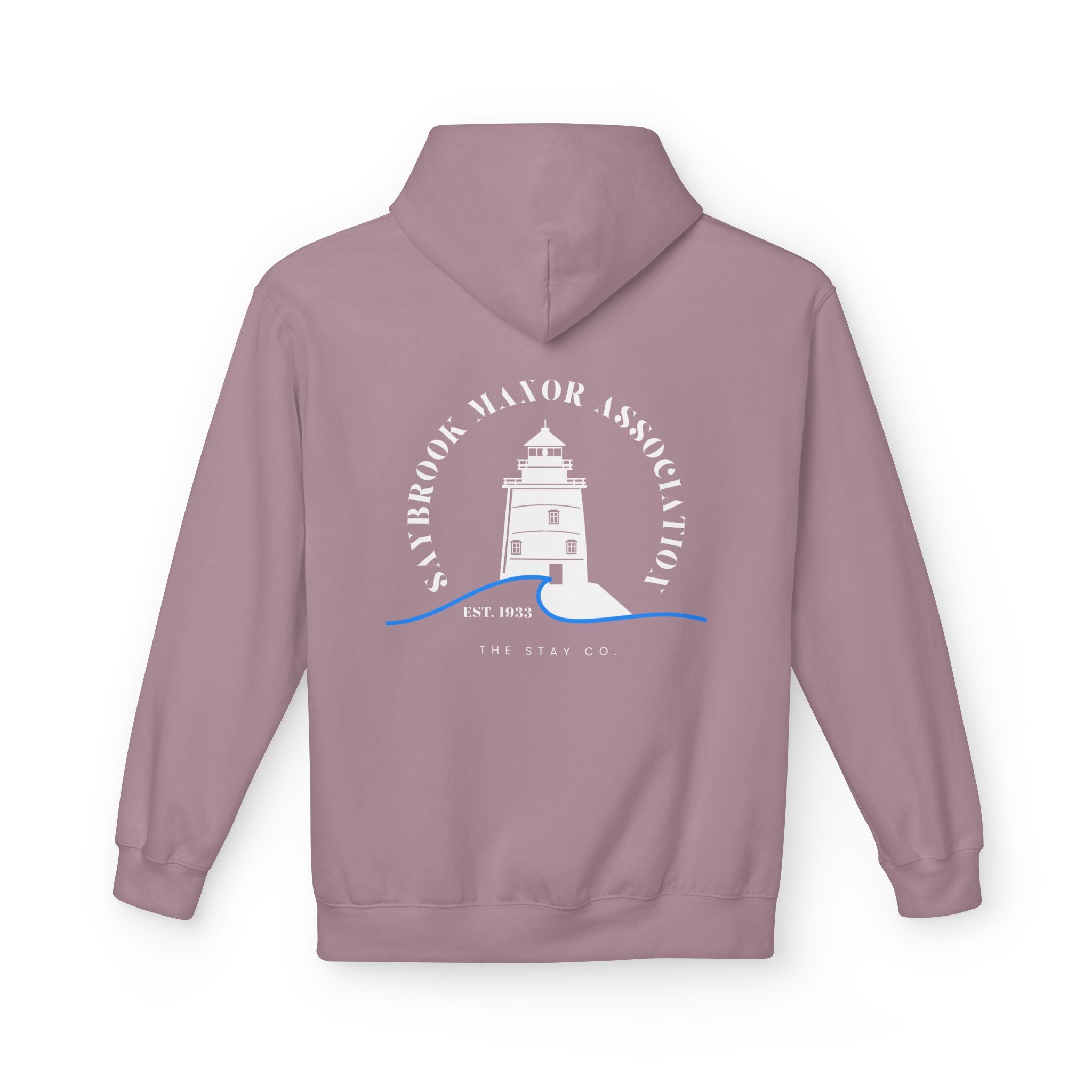 Saybrook Manor Association Hoodie (white)
