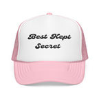Best Kept Secret- Foam Trucker Hat - Stylish Embroidered Cap for Everyday Adventures