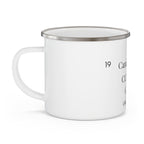 "Candlewood Coffee Club-Lake Edition"- Enamel Camping Mug | Outdoor Adventure Gift, Coffee Lovers, Camping Gear, Lake Edition