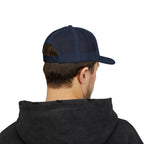 "White Sands Beach" - Snapback Trucker Cap - Perfect for Summer, Vacation, or Outdoor Events, Casual Style, Unisex Accessories, Gift Idea
