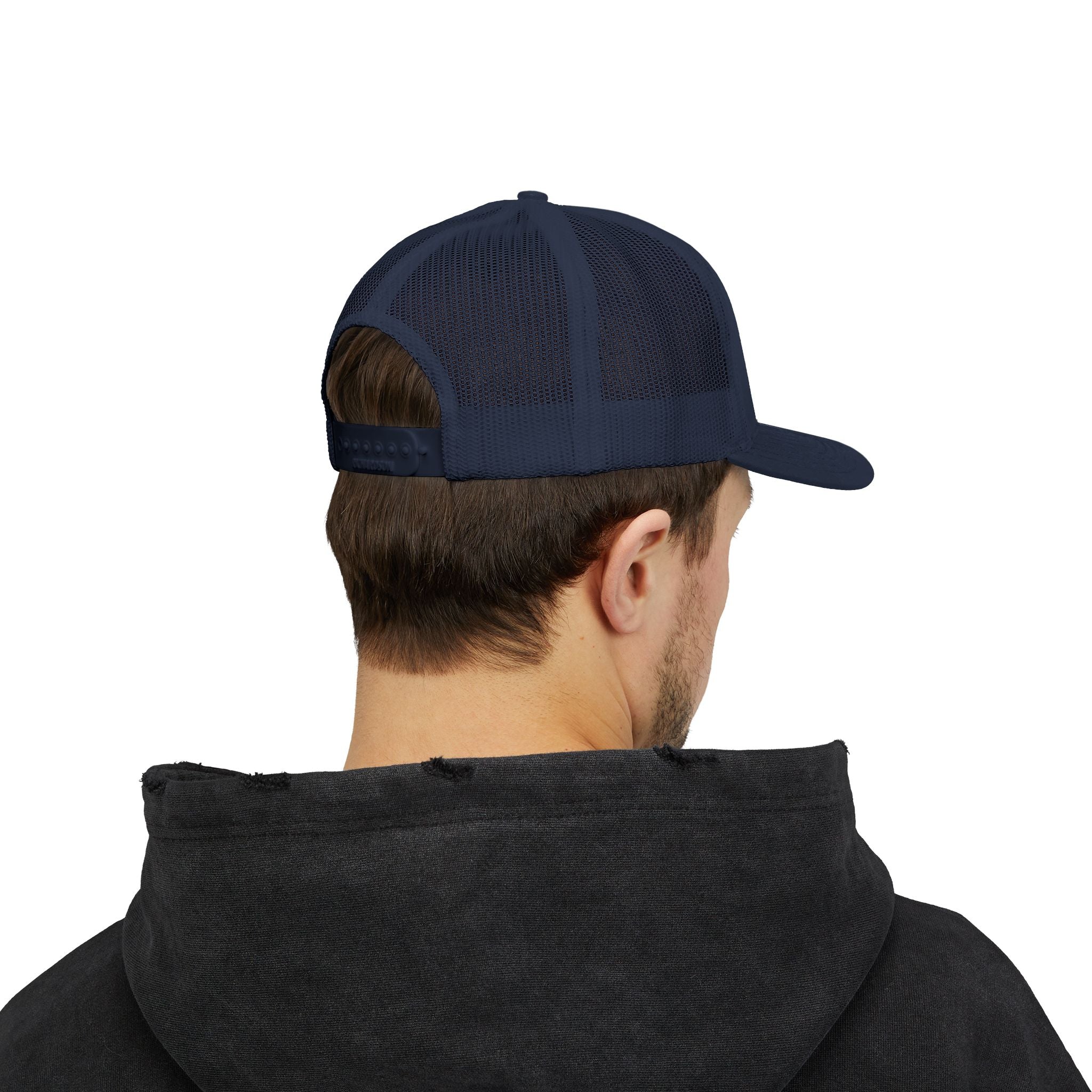 "White Sands Beach" - Snapback Trucker Cap - Perfect for Summer, Vacation, or Outdoor Events, Casual Style, Unisex Accessories, Gift Idea