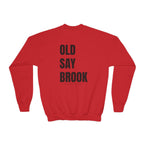 Youth-(XS-XL) Old Saybrook Crewneck Sweatshirt With Association Logo On Front