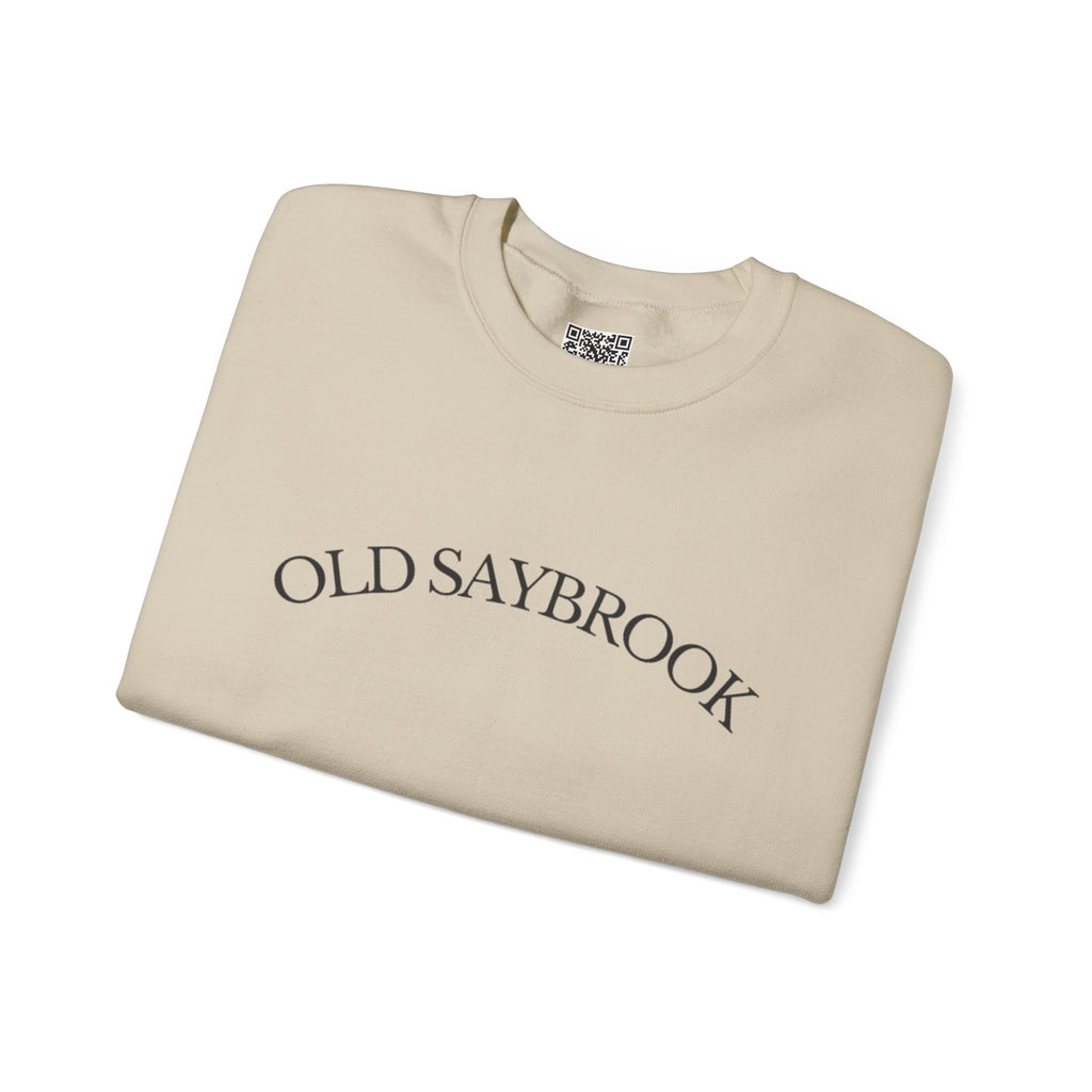 Adult- "Old Saybrook" - Crewneck Sweatshirt