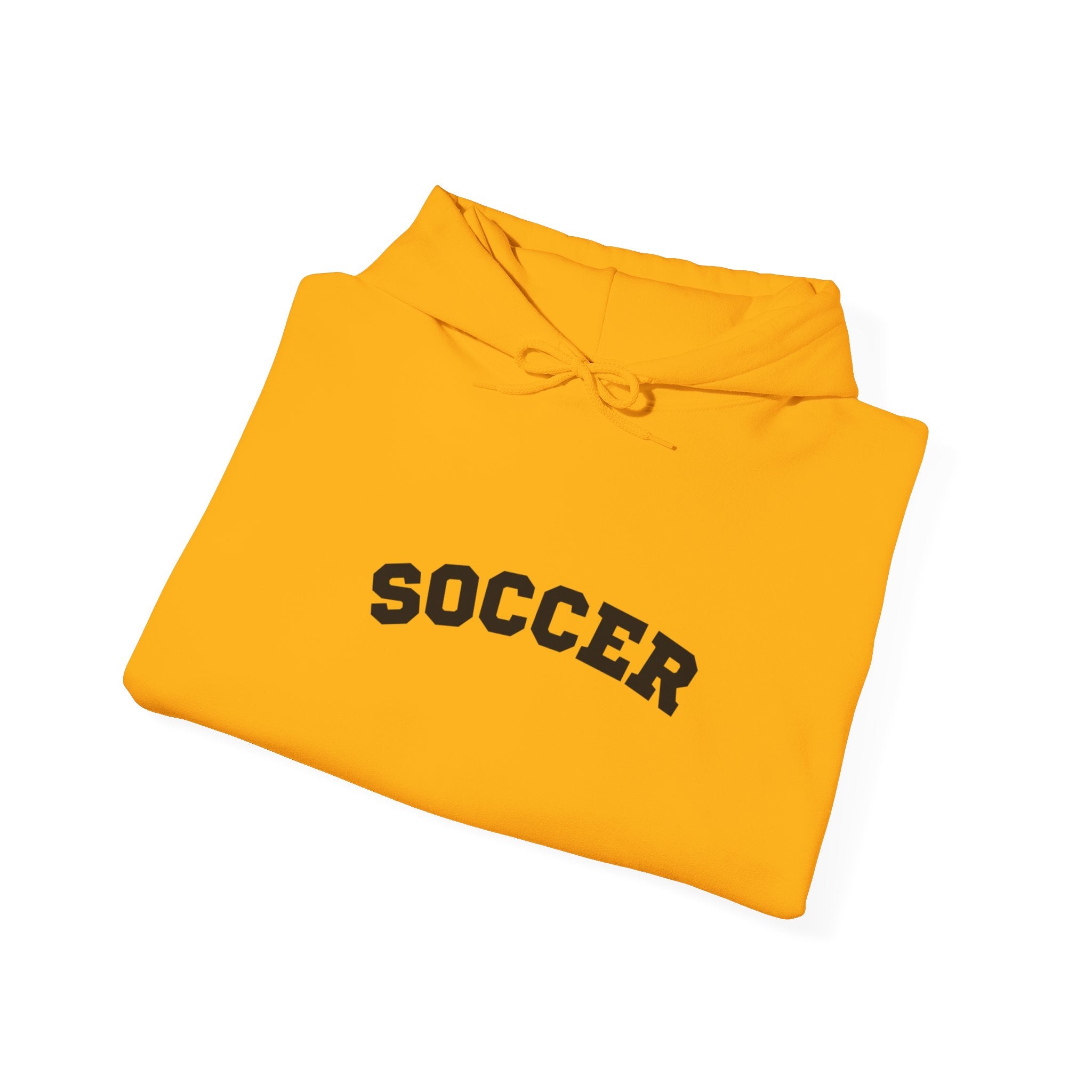 Adult Unisex Hoodie - "Soccer" -Choose Your Color-Cozy Sweatshirt for Fans or Parents, Unisex Sports Apparel, Perfect Gift for Game Day, Casual Wear for Athletes