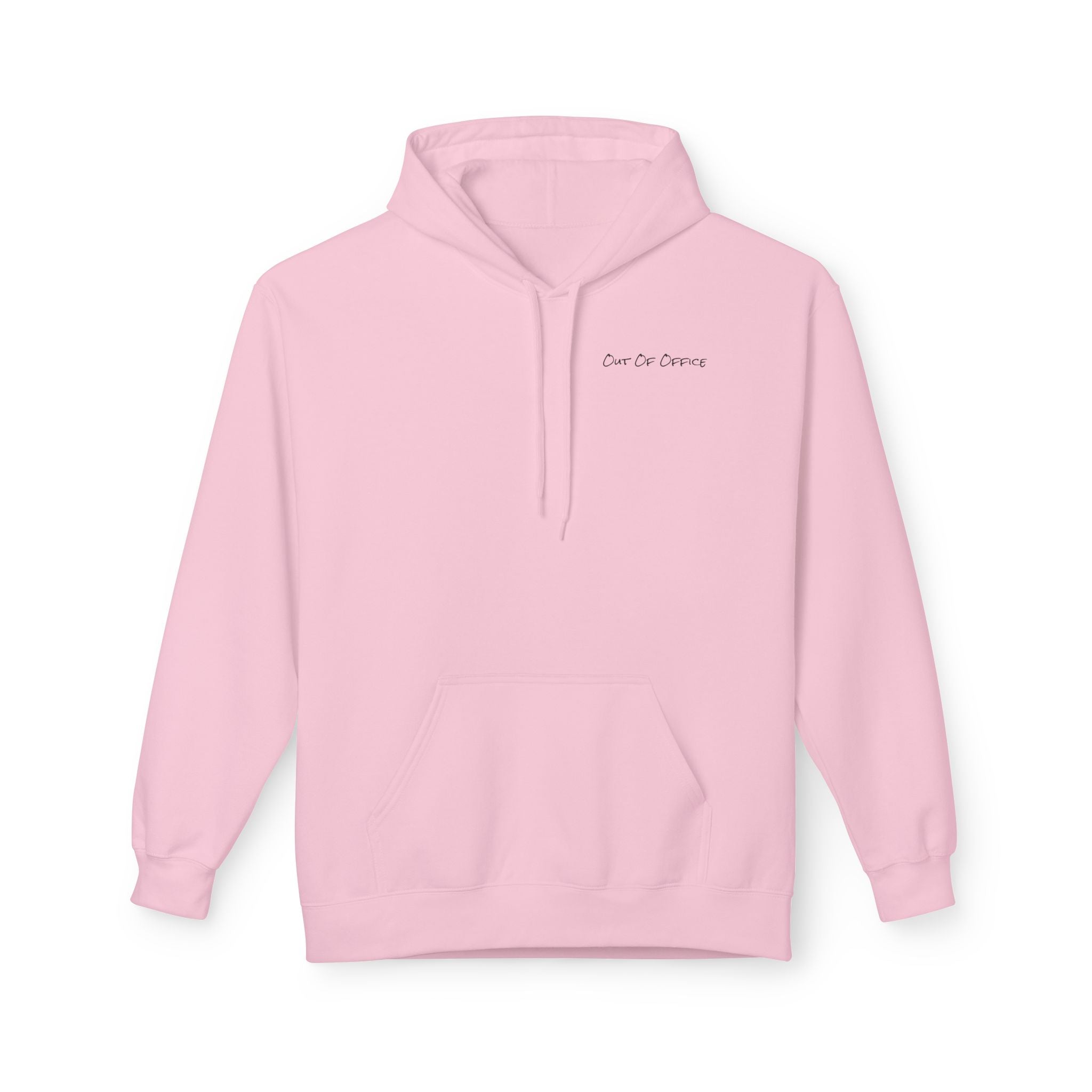 Adult- "Out Of Office" (Front) "Old Saybrook New Tan" (Back) - Hoodie