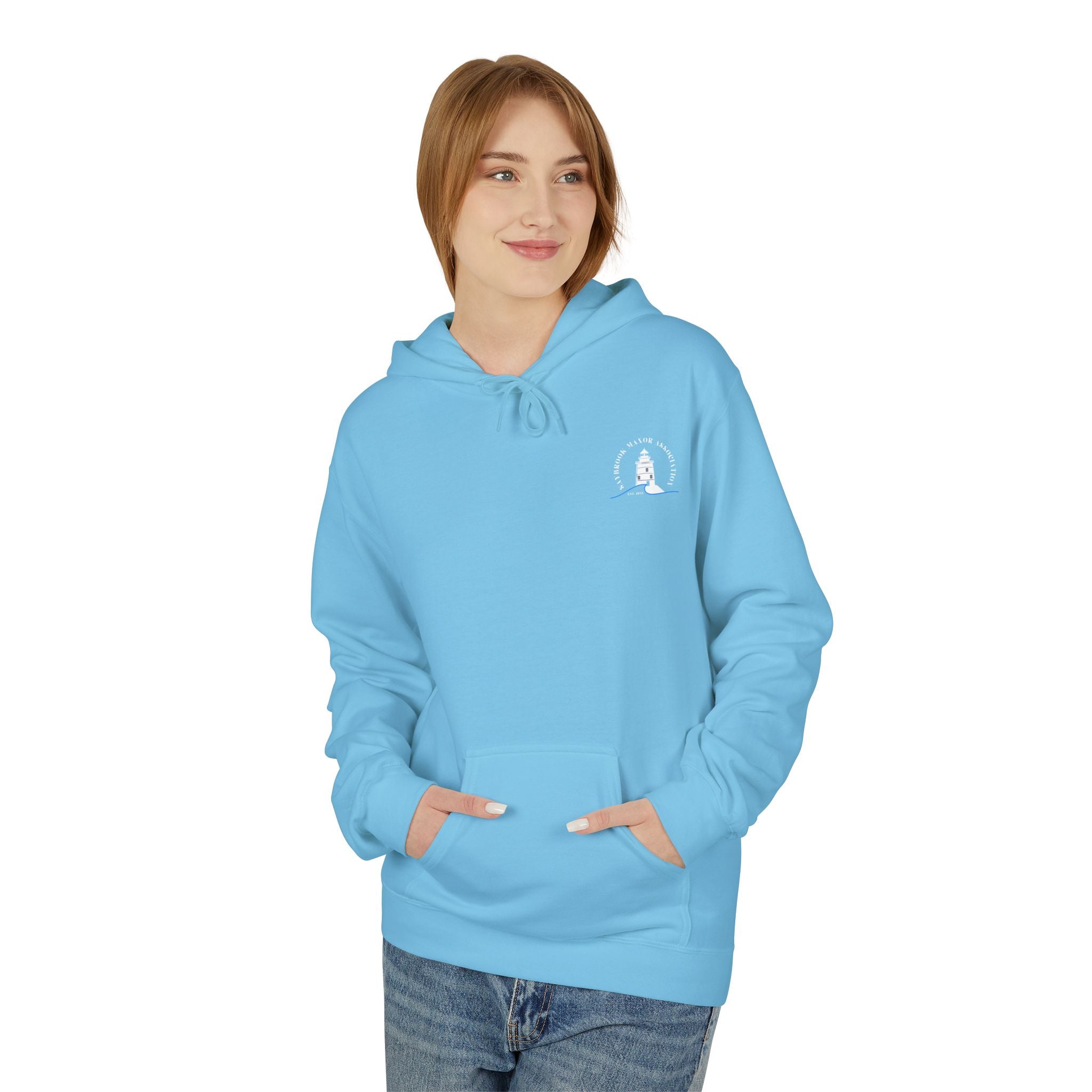 Adult- Old Saybrook Hoodie with Association Logo on front