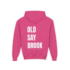 Youth Old Saybrook Hoodie with Logo On Front