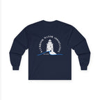 Old Saybrook Long Sleeve Tee With Light House on Back