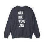 Catch Me at Candlewood Lake Crewneck (White Text)