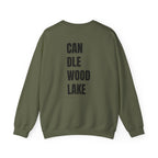 Catch me at.. Candlewood Lake Crewneck (Back Text)