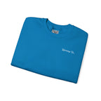 Adult- "Return To" (Front) - "Old Saybrook" (Back) -White Writing -Unisex Crewneck Sweatshirt