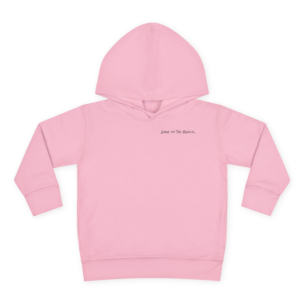 Toddler (2T-6T)- "Gone To The Beach" (Front) "Send Snax & Sunscreen, Old Saybrook, CT"- (Back)- Hoodie