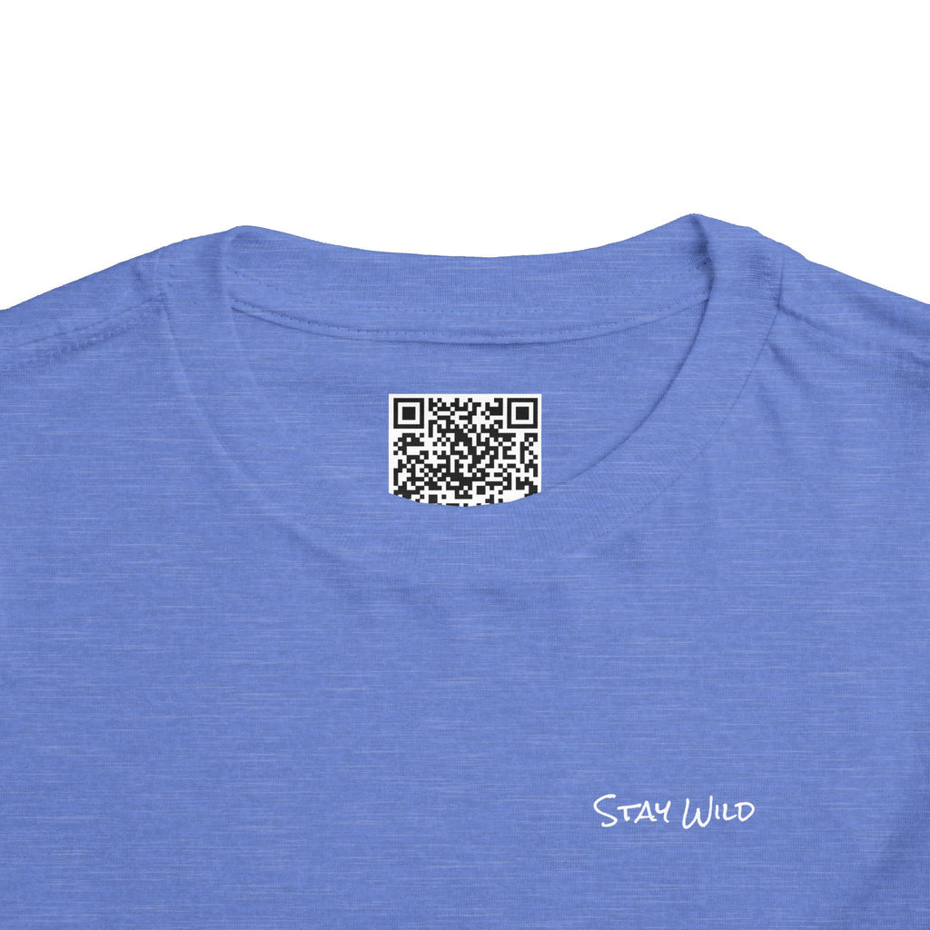 Toddler - "Stay Wild" (Front) - "Stay Wild Lake Child" (Back) -Short Sleeve Tee