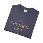 Matching "The Bach Club-Last Splash- Candlewood Lake" -In Beige Writing- Choose a Color Shirt- Perfect for Bachelorette and Wedding Parties- Unisex Vacation Top, Sailor Humor Apparel