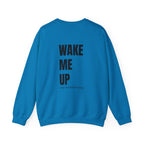 Adult- Teacher Crew Neck " Do Not Disturb" (Front)  "Wake Me Up- When September Begins" (Back) -Crewneck Sweatshirt, Cozy Fall Apparel, Unisex Gift, Casual Style, September Vibes, Seasonal Fashion
