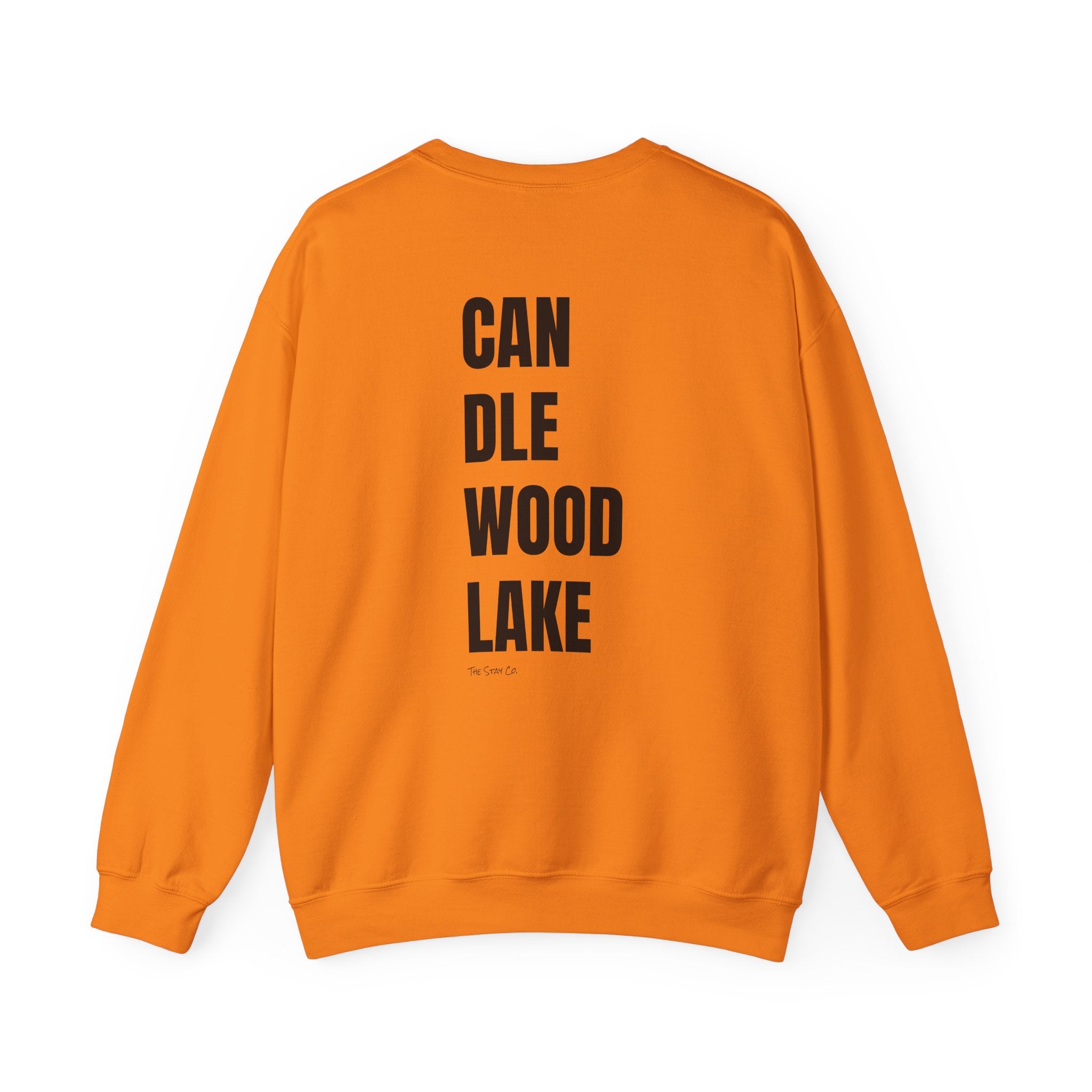 Catch me at.. Candlewood Lake Crewneck (Back Text)