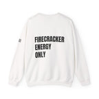 Firecracker Energy Only, 'Merica Crewneck Sweatshirt