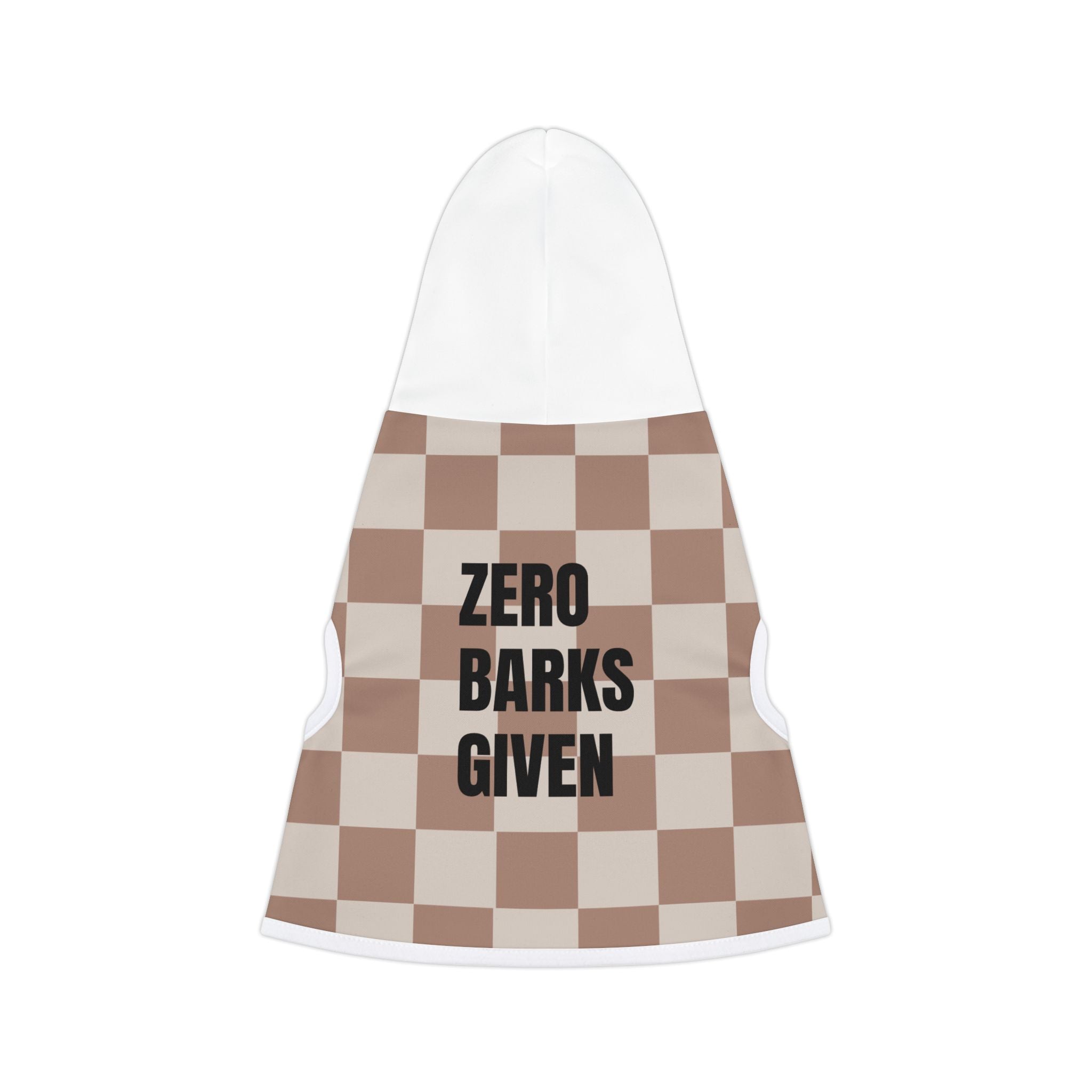 Dog Hoodie- "Zero Barks Given" Stylish Dog Apparel, Cute Pet Clothing, Fashionable Canine Hoodie, Dog Lover Gift, Pet Birthday Outfit