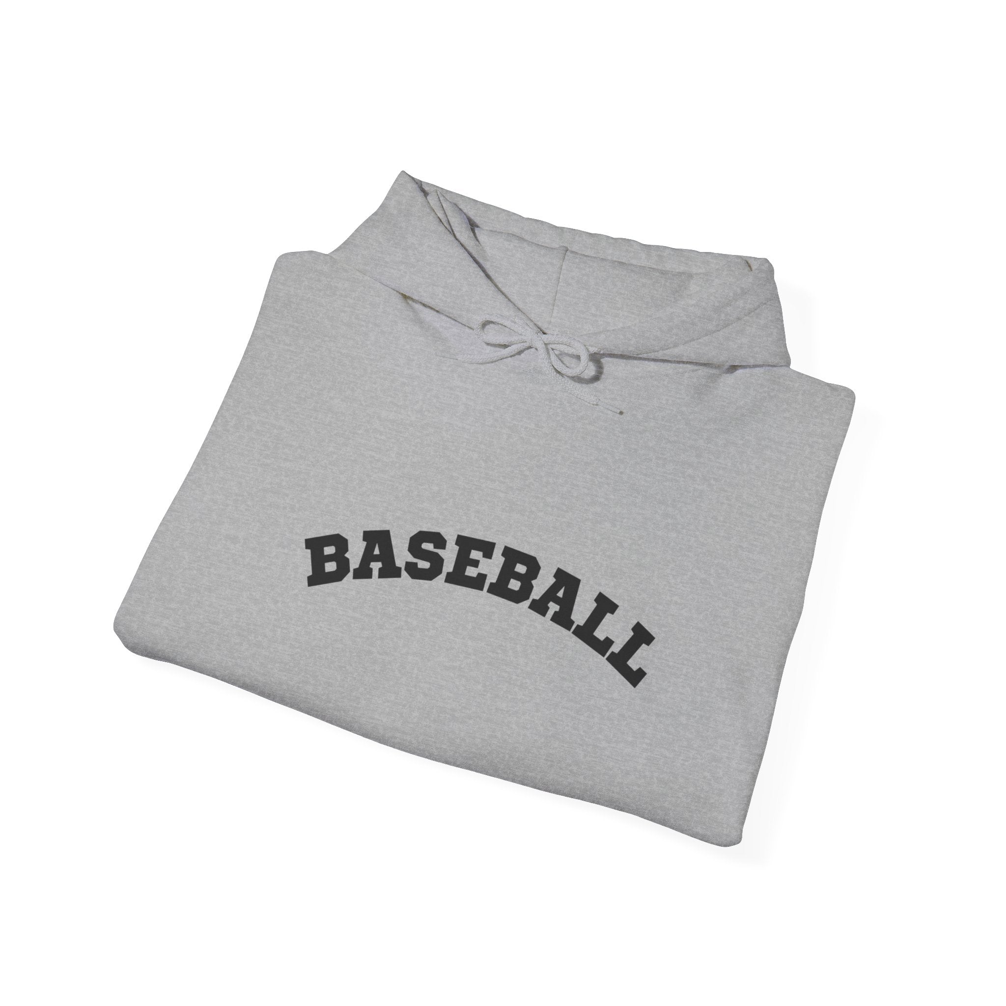 Adult Unisex Hoodie - "Baseball" -Choose Your Color-Cozy Sweatshirt for Fans or Parents, Unisex Sports Apparel, Perfect Gift for Game Day, Casual Wear for Athletes