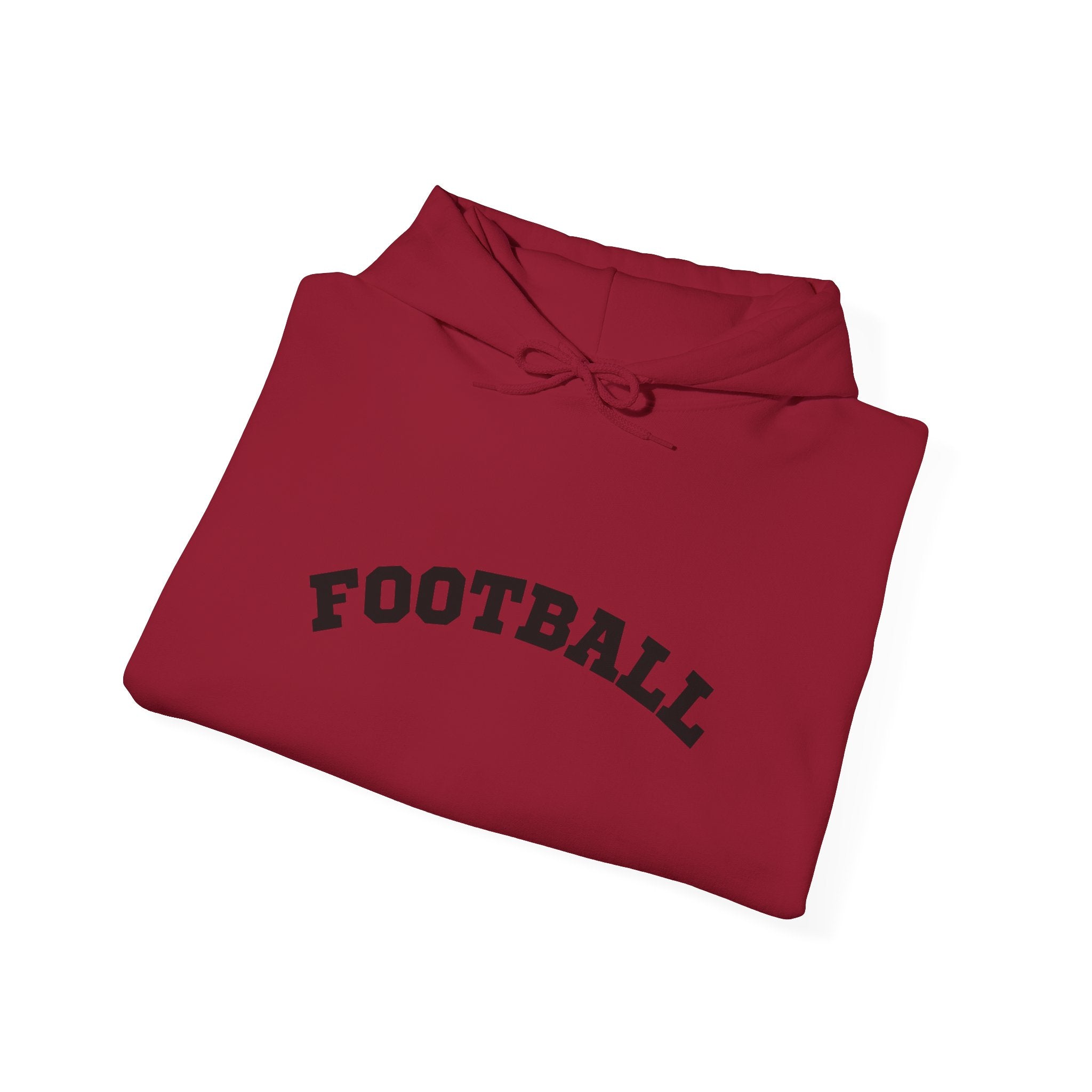 Adult Unisex Hoodie - "Football"  Cozy Sweatshirt for Fans or Parents, Unisex Sports Apparel, Perfect Gift for Game Day, Casual Wear for Athletes