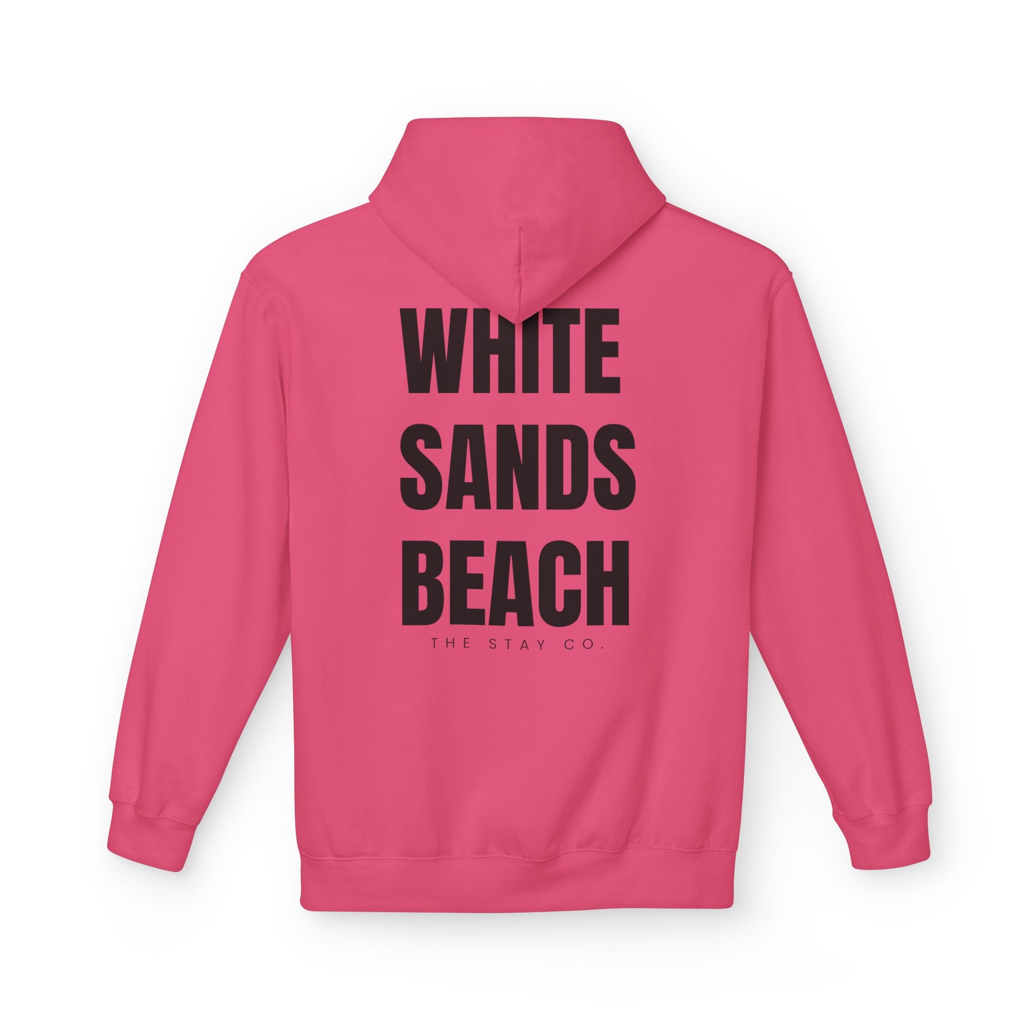 Adult- "Out Of Office" (Front) "White Sands Beach" (Back) - Hoodie