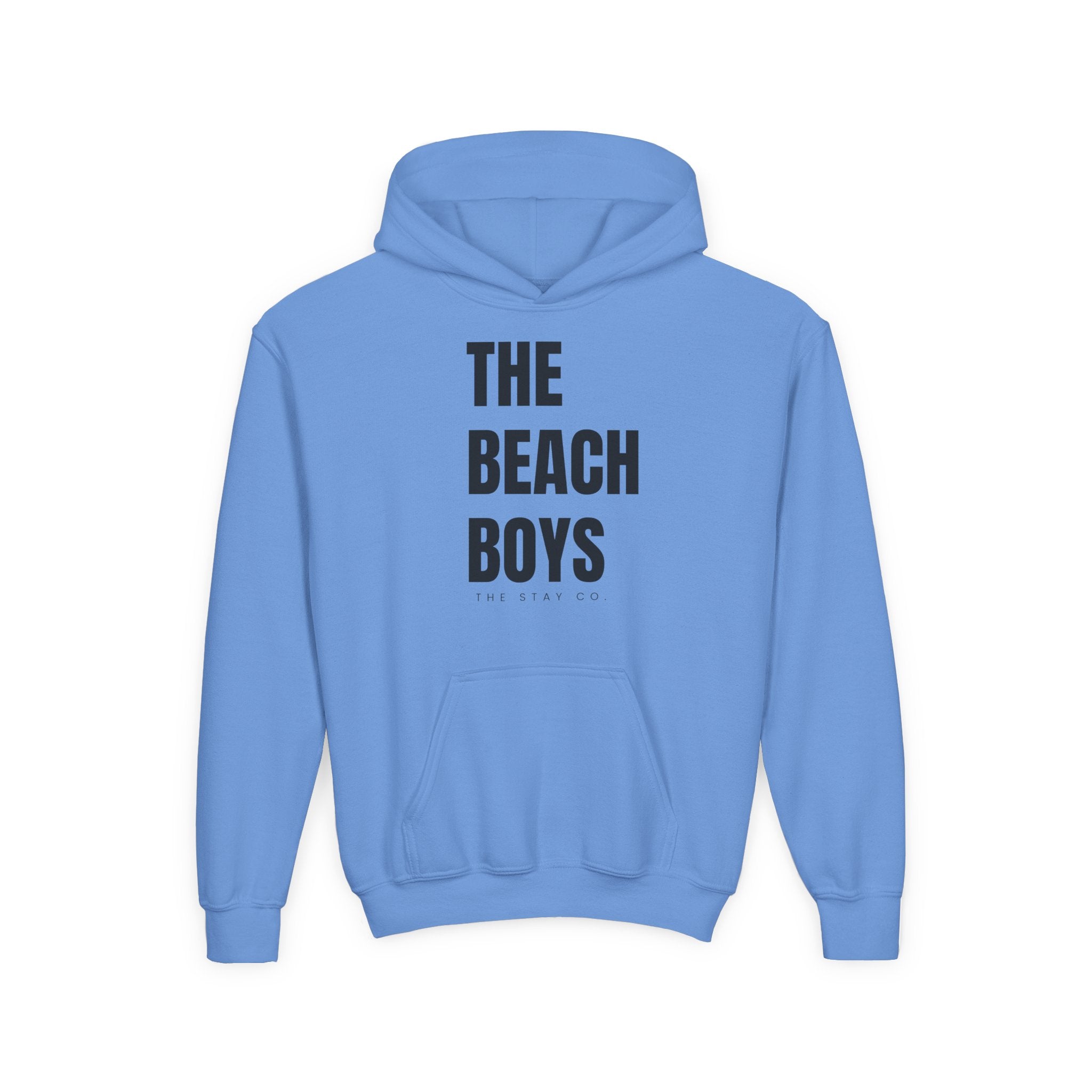 Youth - Beach Hoodie in Black Writing