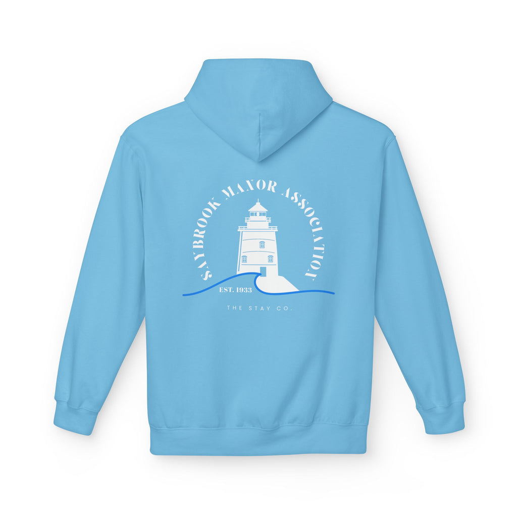 Saybrook Manor Association Hoodie (white)
