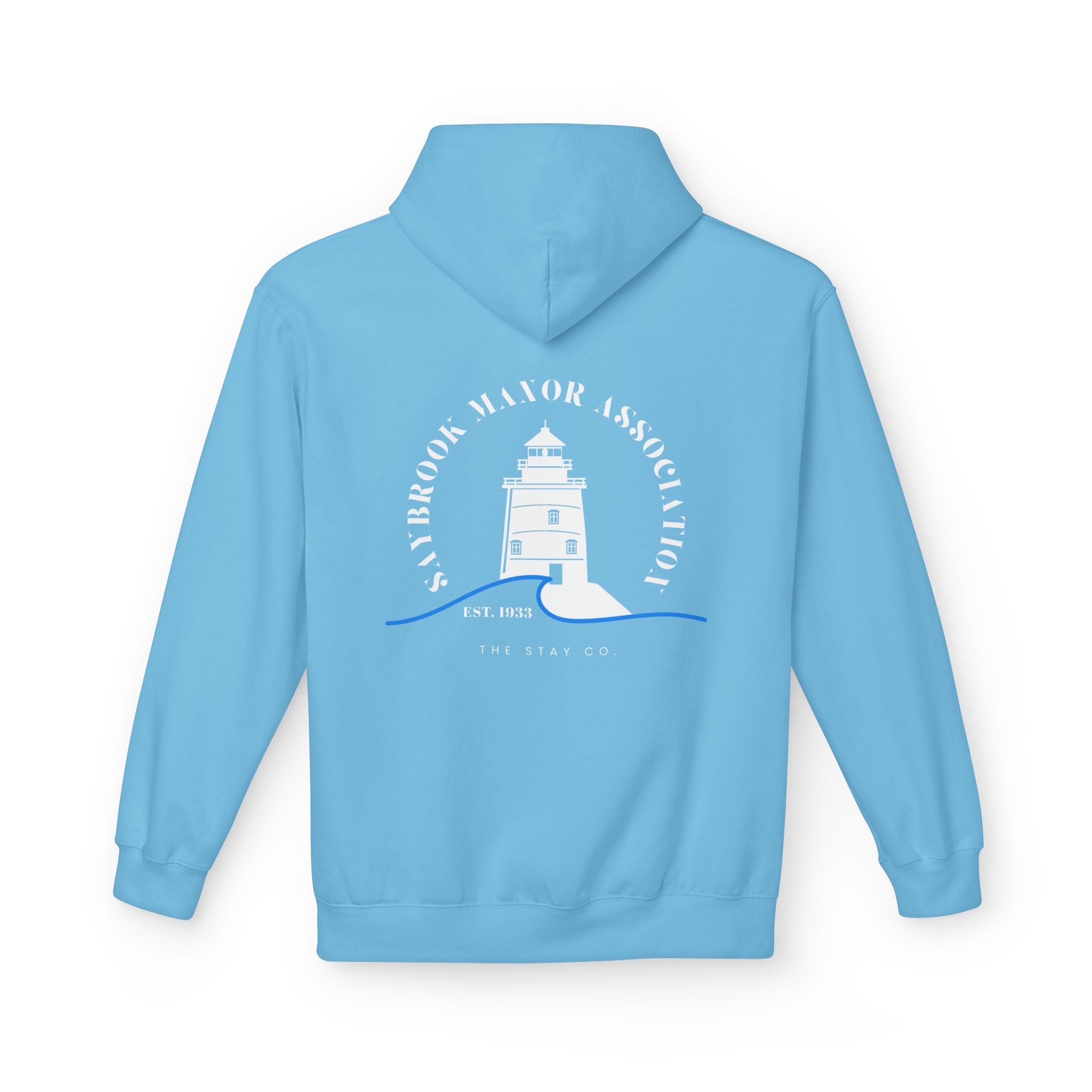 Saybrook Manor Association Hoodie (white)
