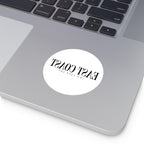 East Coast Round Stickers
