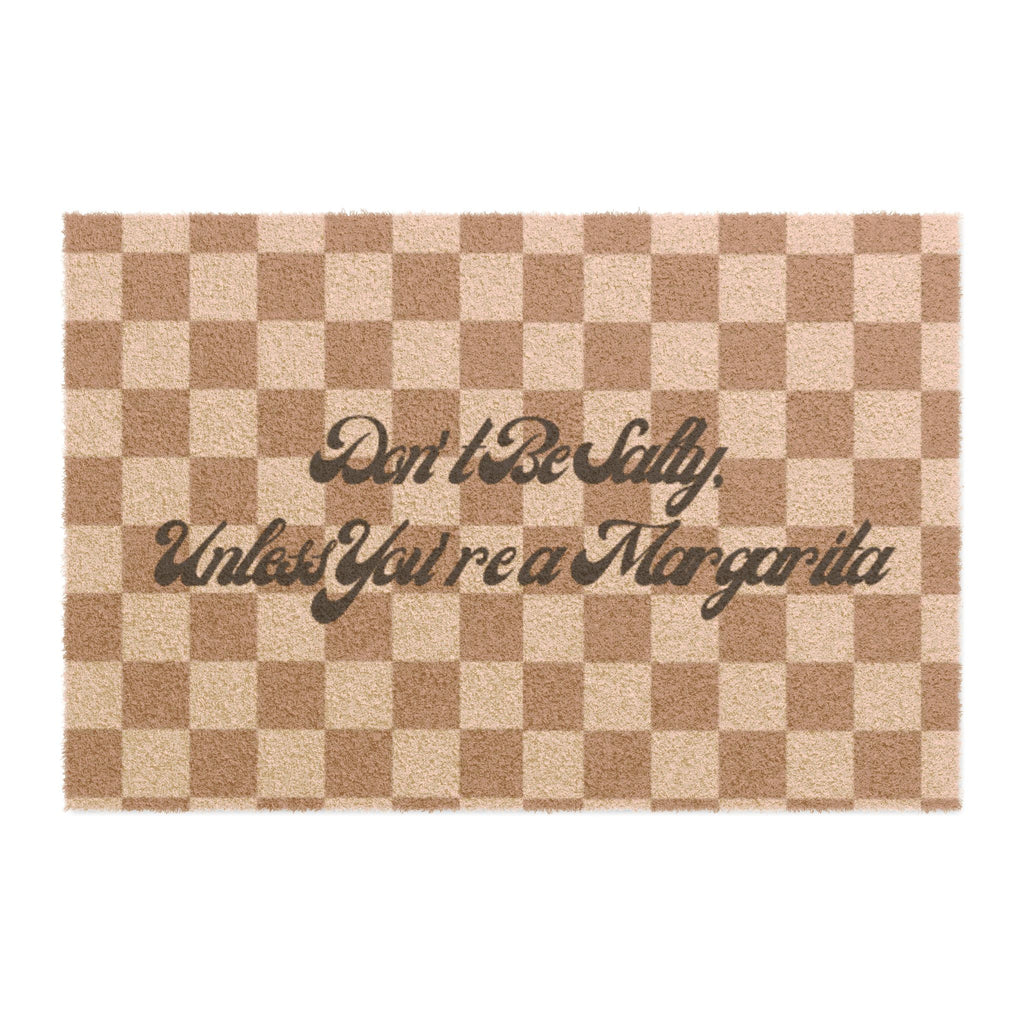 Doormat "Don't Be Salty, Unless you're a Margarita"-Welcome Mat for Home, Entryway Decor, Housewarming Gift, Fall Decor, Everyday Welcome