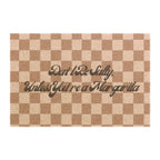 Doormat "Don't Be Salty, Unless you're a Margarita"-Welcome Mat for Home, Entryway Decor, Housewarming Gift, Fall Decor, Everyday Welcome