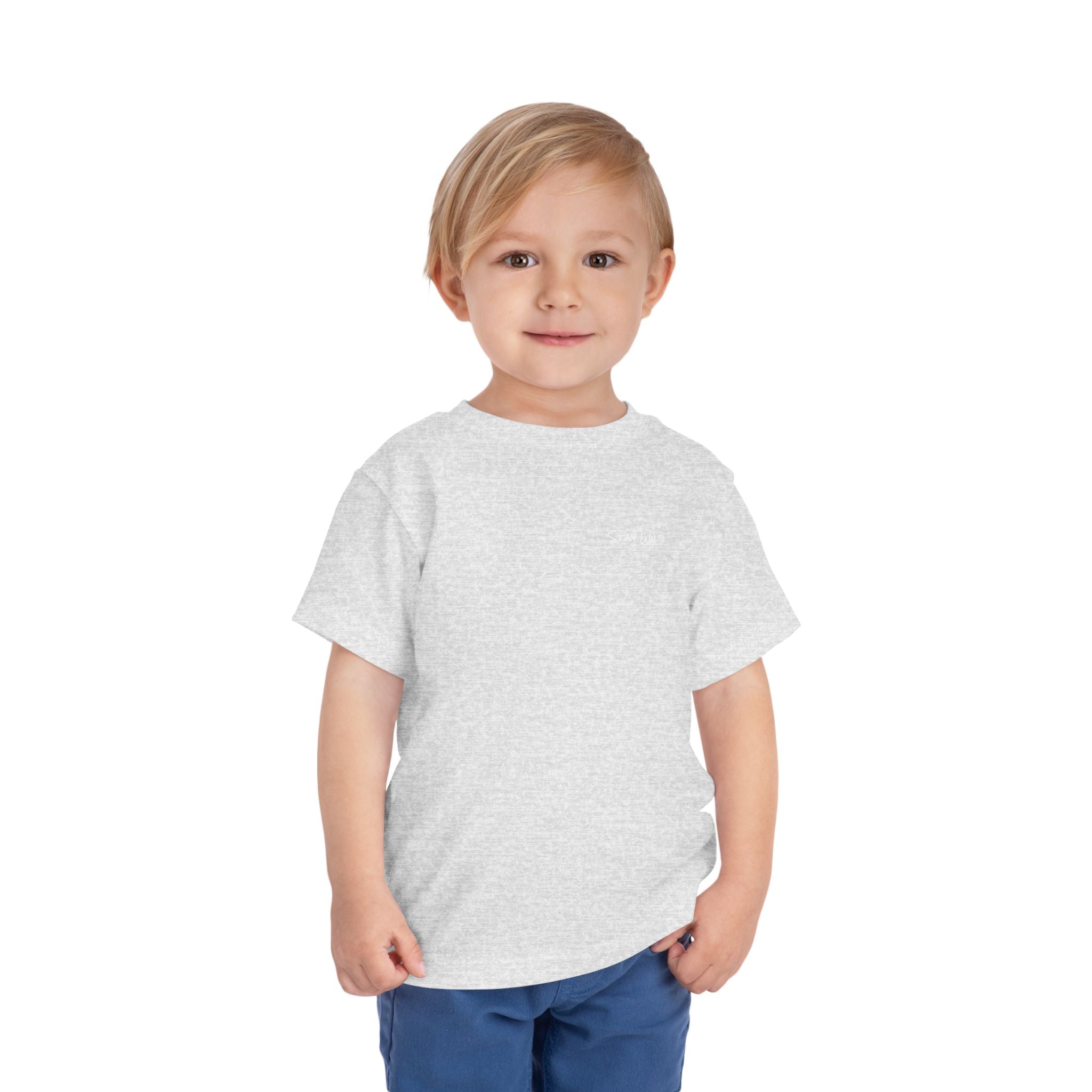 Toddler - "Stay Wild" (Front) - "Stay Wild Lake Child" (Back) -Short Sleeve Tee