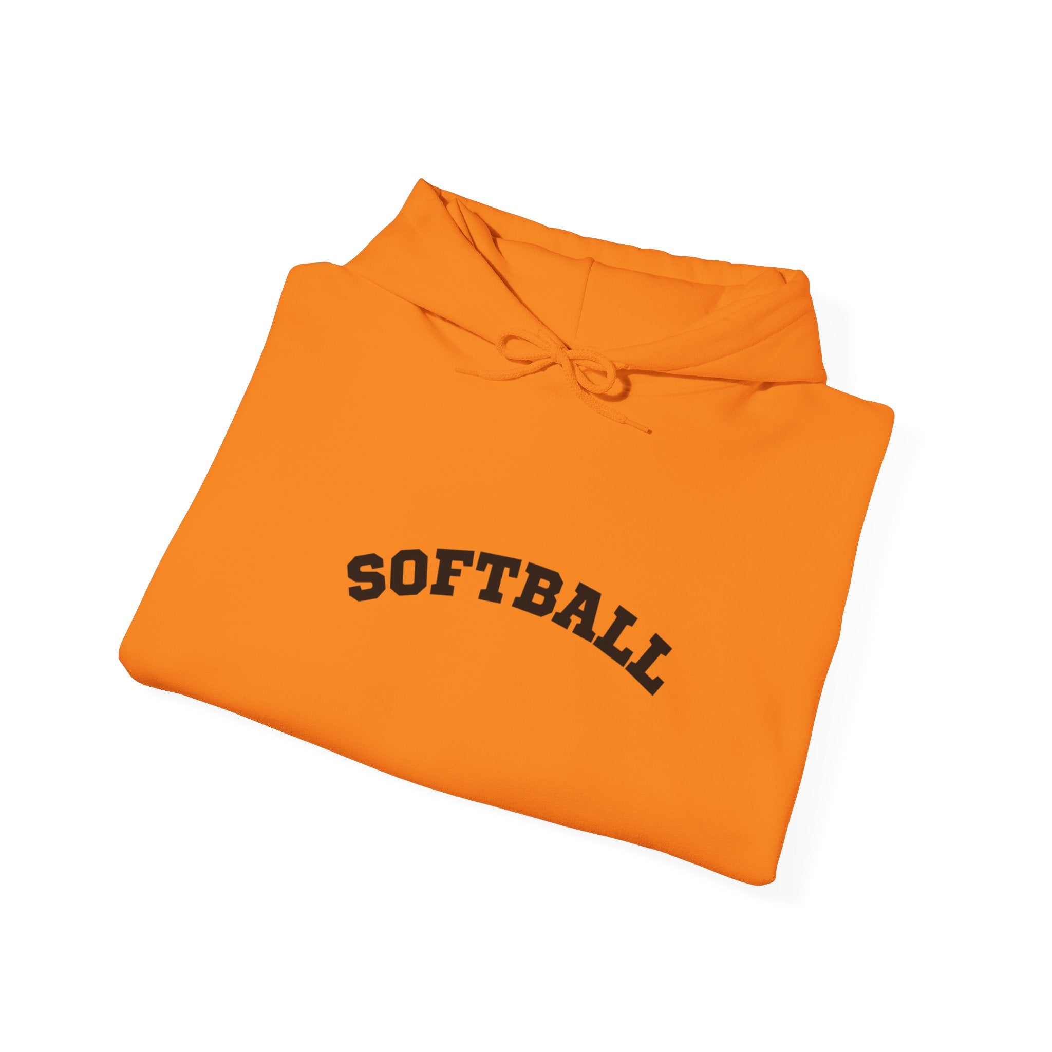 Adult Unisex Hoodie - "Softball" -Choose Your Color-Cozy Sweatshirt for Fans or Parents, Unisex Sports Apparel, Perfect Gift for Game Day, Casual Wear for Athletes