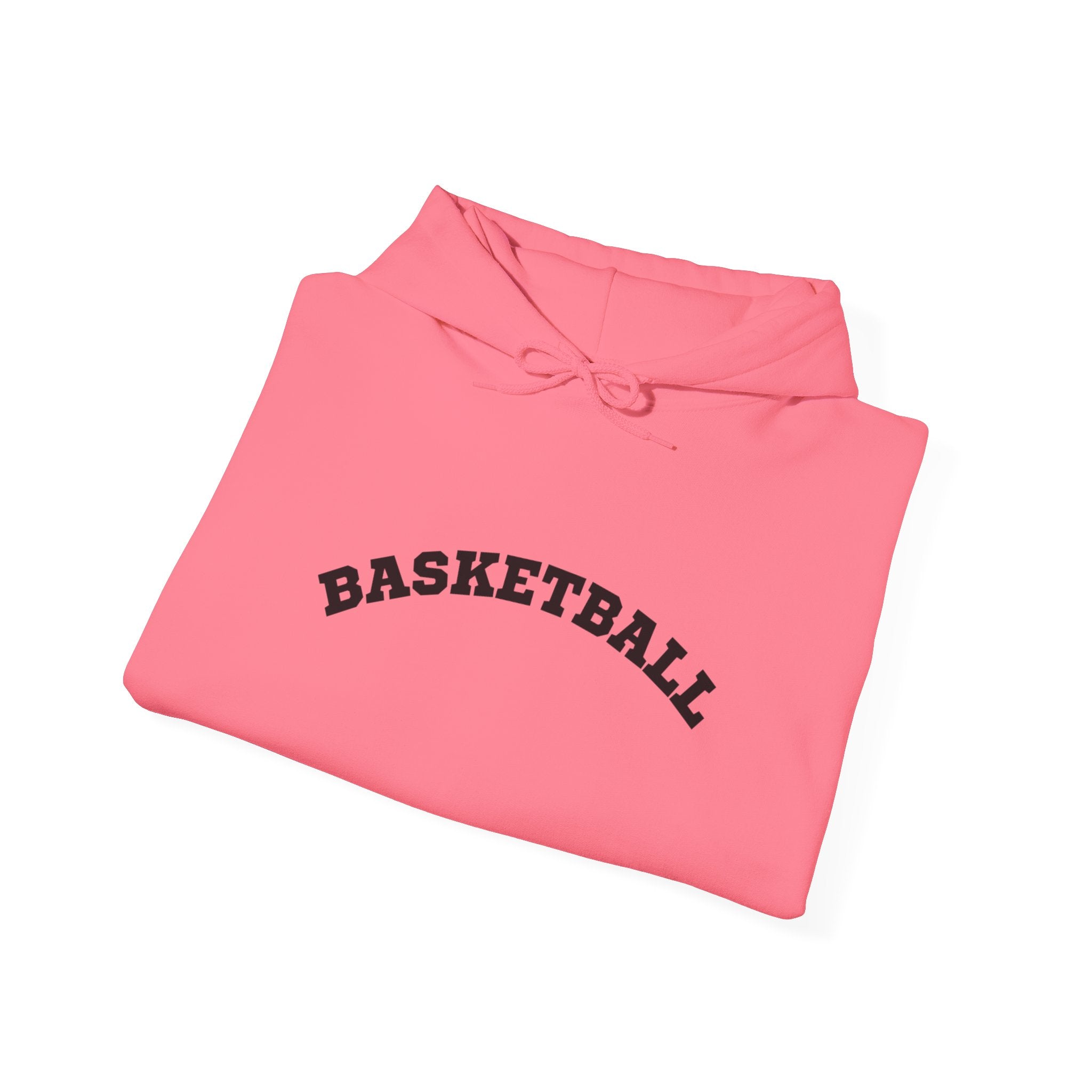 Adult Unisex Hoodie - "Basketball" -Choose Your Color- Cozy Sweatshirt for Fans or Parents, Unisex Sports Apparel, Perfect Gift for Game Day, Casual Wear for Athletes