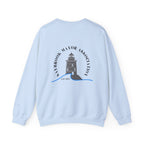 Adult Crewneck-Saybrook Manor with Logo on Back- Black Writing