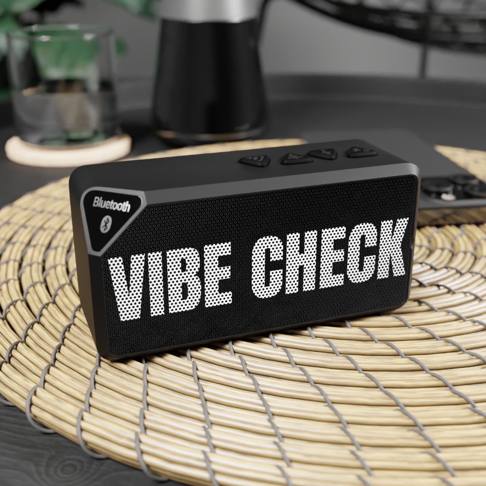 "Vibe Check" -Bluetooth Speaker Perfect for any party to bring the vibes