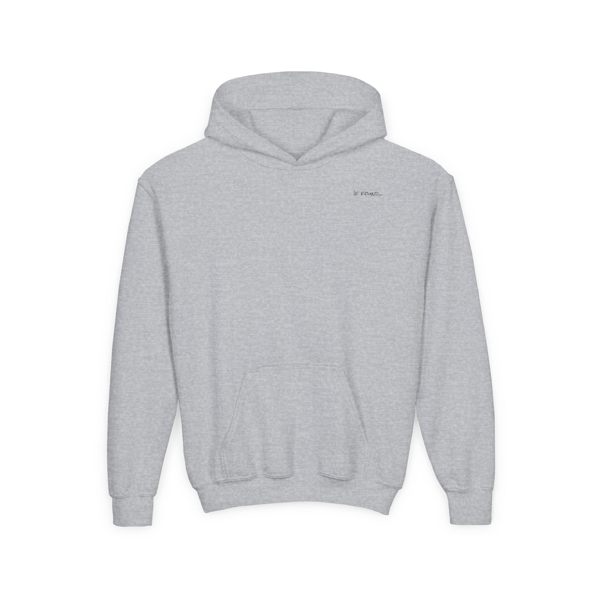 Youth- If Found (Front) -Just Add Water (Back) -Hooded Sweatshirt - Cozy and Fun for Water Kids