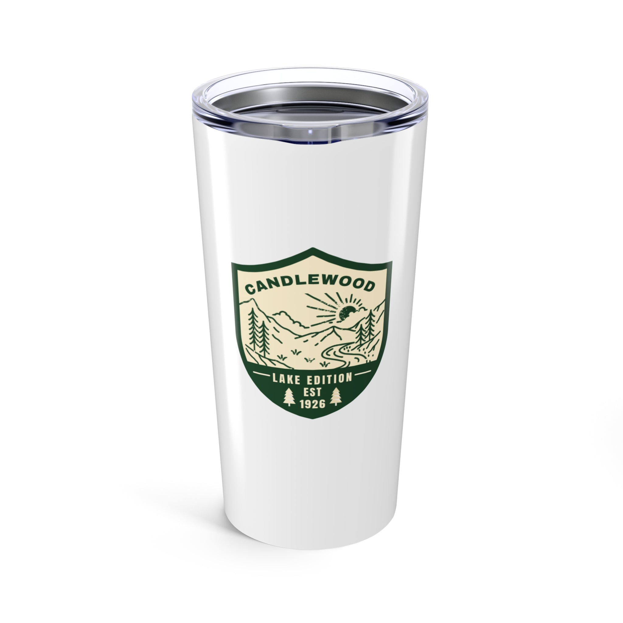 Candlewood Lake Edition Tumbler, Travel Mug, Insulated Cup, Outdoor Adventure Gear, Gift for Campers