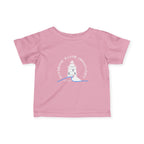 Infant (6M-24M)- Saybrook Manor Association Logo On Front  "MILK. NAP. SAYBROOK. REPEAT." (Back) in White Writing