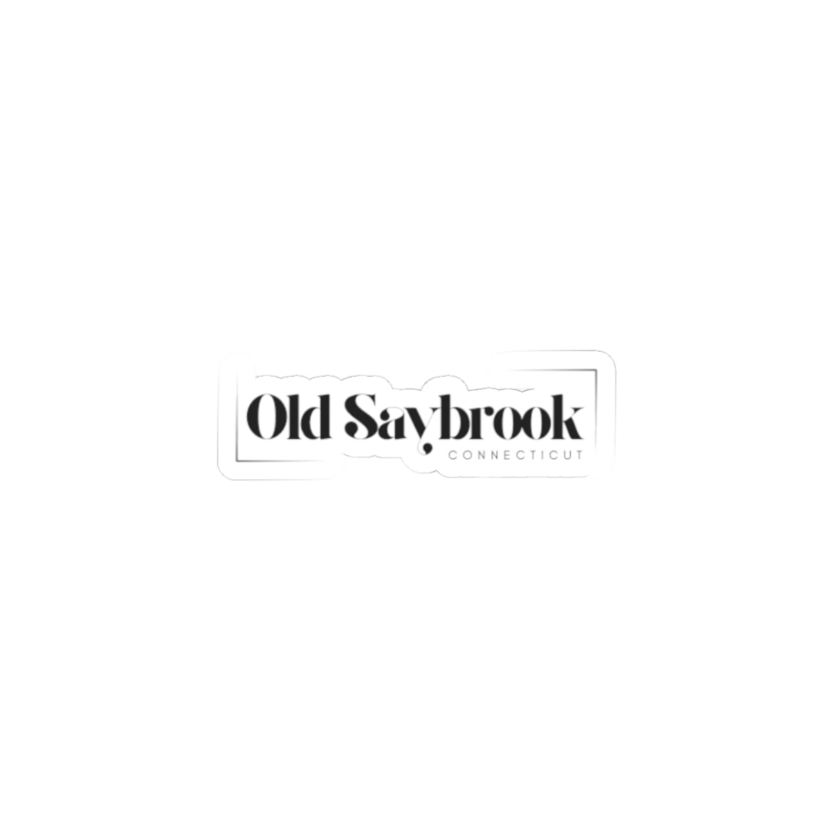 Old Saybrook CT Stickers