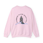 Adult Crewneck-Saybrook Manor with Logo on Back- Black Writing