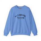 Adult Crewneck-Saybrook Manor with Logo on Back- Black Writing