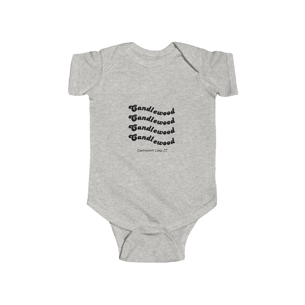 Baby-"Candlewood Lake" Baby Bodysuit, Infant Gift, Newborn Outfit, Baby Shower Present, Personalized Baby Wear