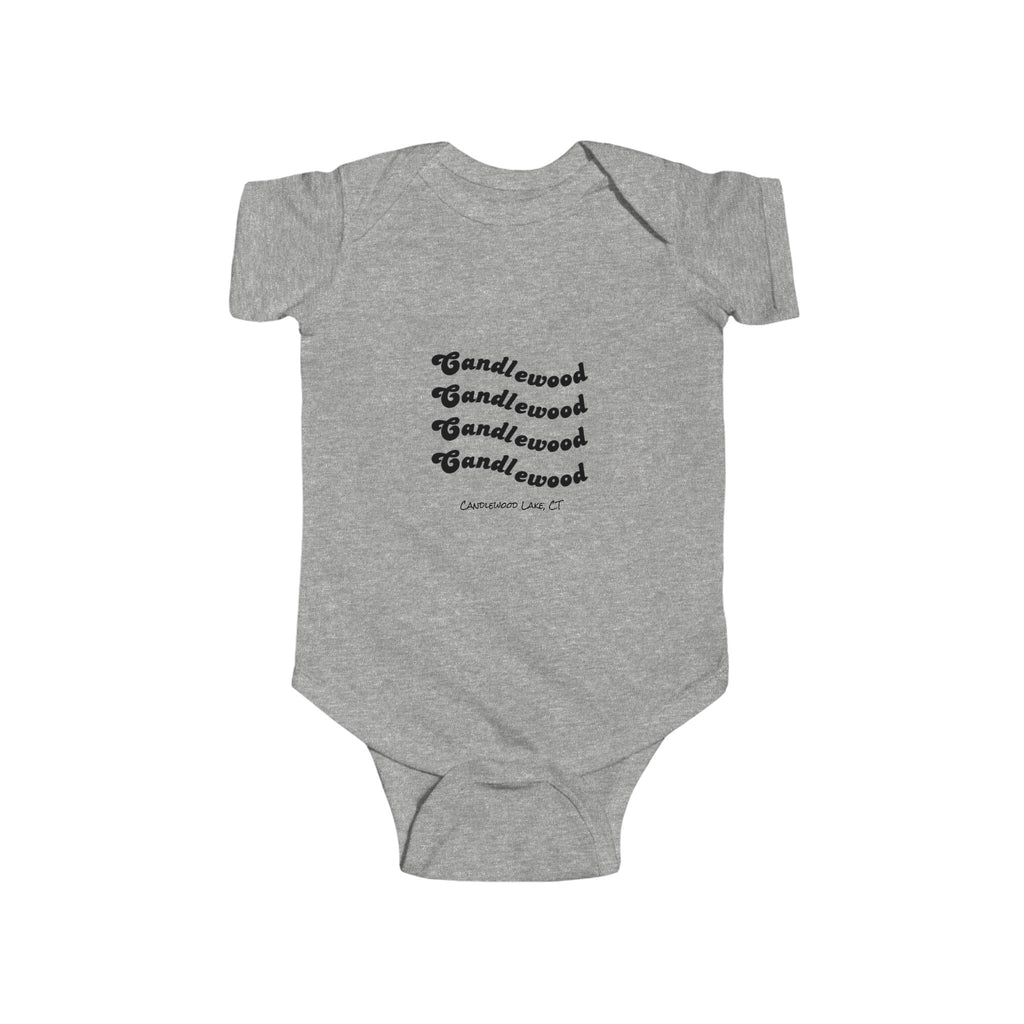Baby-"Candlewood Lake" Baby Bodysuit, Infant Gift, Newborn Outfit, Baby Shower Present, Personalized Baby Wear