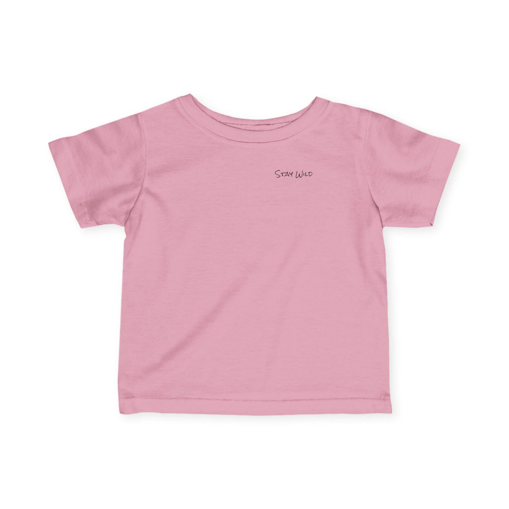 Infant (6M-24M)- "Stay Wild" (Front) "Walk. Run. Wakeboard." (Back)- In Black Writing
