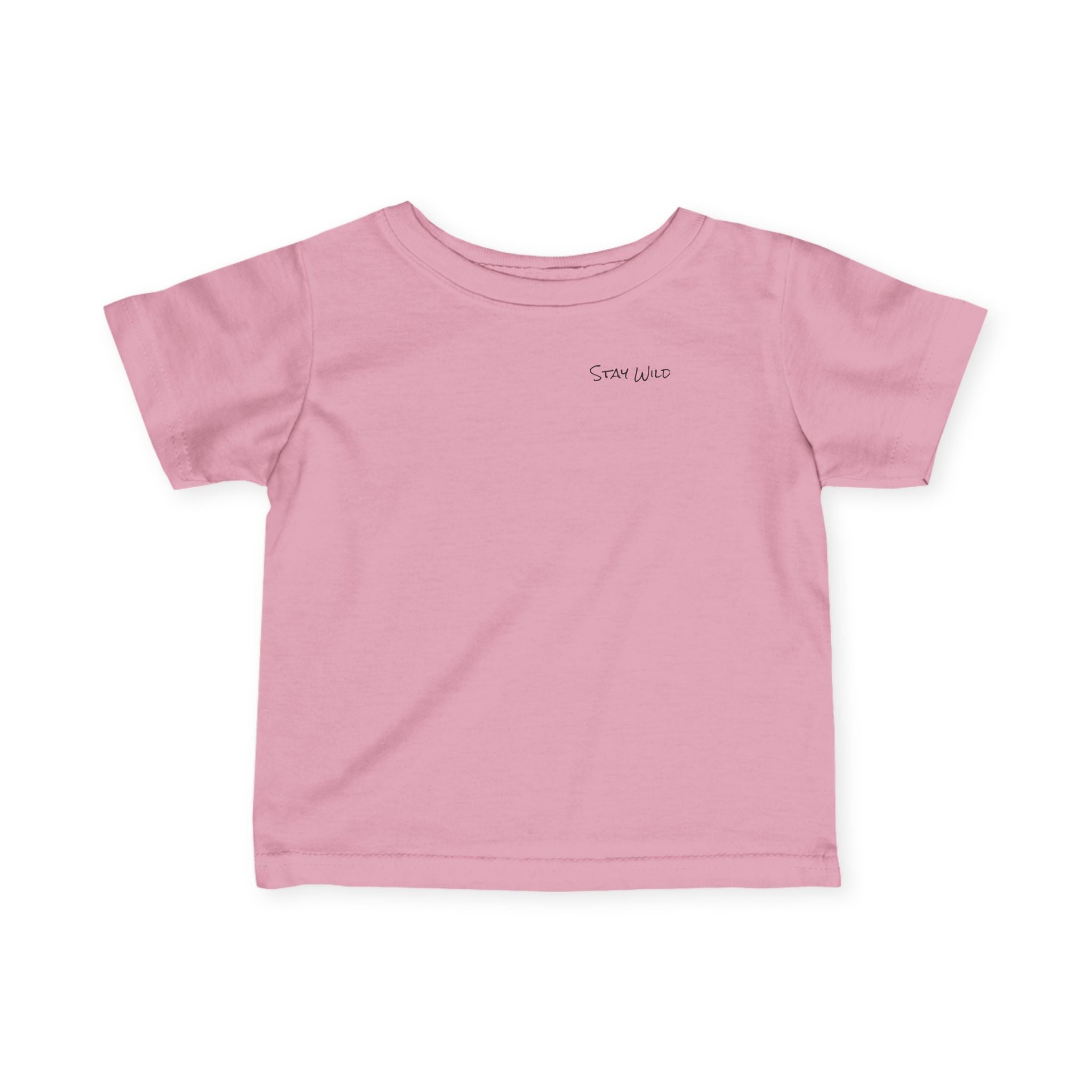 Infant (6M-24M)- "Stay Wild" (Front) "Walk. Run. Wakeboard." (Back)- In Black Writing
